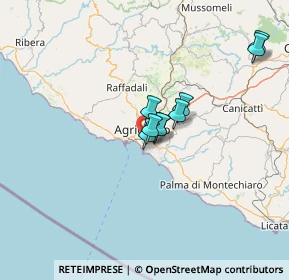 Mappa Via Porta Aurea, 92100 Agrigento AG, Italia (21.09769)