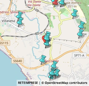 Mappa Via Porta Aurea, 92100 Agrigento AG, Italia (1.425)