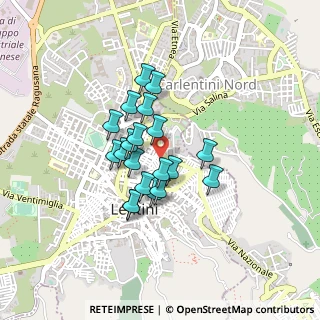 Mappa Via Torino, 96016 Lentini SR, Italia (0.353)