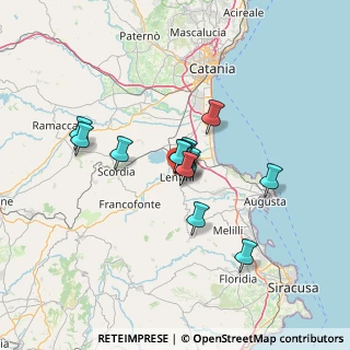 Mappa Via Lecce, 96016 Lentini SR, Italia (10.06071)