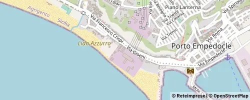 Mappa Porto Empedocle