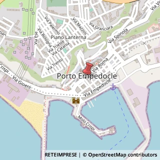 Mappa Via Marullo, 5, 92014 Porto Empedocle, Agrigento (Sicilia)