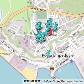 Mappa Via Catania, 92014 Porto Empedocle AG, Italia (0.148)