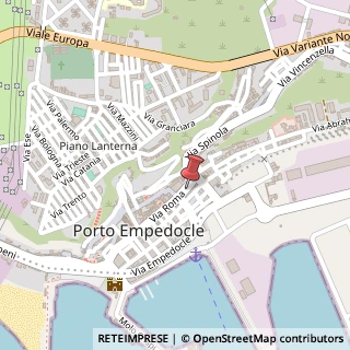 Mappa Via Roma, 21, 92014 Porto Empedocle, Agrigento (Sicilia)