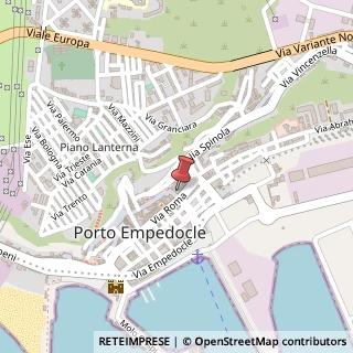 Mappa Via Roma, 26/28, 92014 Porto Empedocle, Agrigento (Sicilia)