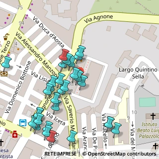 Mappa Via Mercadante, 96016 Lentini SR, Italia (0.06333)