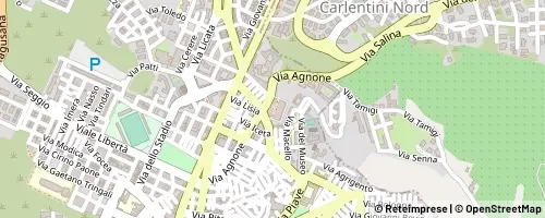 Mappa Lentini