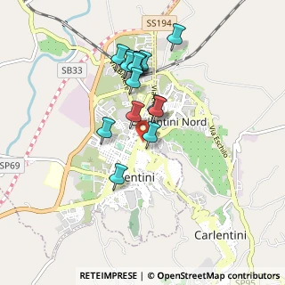 Mappa Via Lisia, 96016 Lentini SR, Italia (0.878)