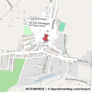 Mappa Via Giacomo Matteotti, 54, 95040 San Cono, Catania (Sicilia)