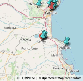 Mappa Via Casmene, 96016 Lentini SR, Italia (19.889)