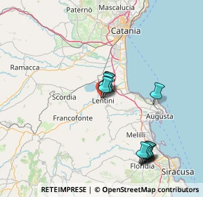 Mappa Via Malta, 96016 Lentini SR, Italia (16.24846)