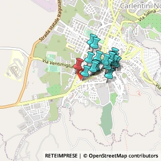 Mappa Via Carmagnola, 96016 Lentini SR, Italia (0.3435)
