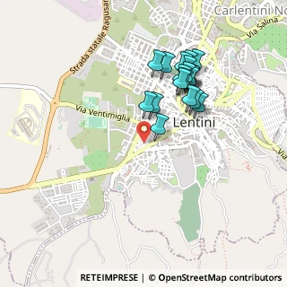 Mappa Via Carmagnola, 96016 Lentini SR, Italia (0.49)