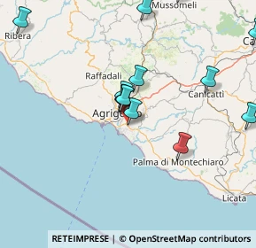 Mappa Contrada S. Biagio, 92100 Villaggio Mosè AG, Italia (18.47615)