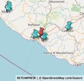 Mappa Contrada S. Biagio, 92100 Villaggio Mosè AG, Italia (18.82714)
