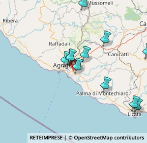 Mappa Contrada S. Biagio, 92100 Villaggio Mosè AG, Italia (19.12083)