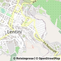 Map Lentini