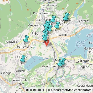 Mappa Via Luciano Manara, 22036 Erba CO, Italia (1.77643)