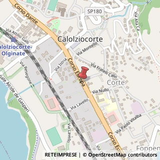 Mappa Corso Europa, 37, 23801 Calolziocorte, Lecco (Lombardia)