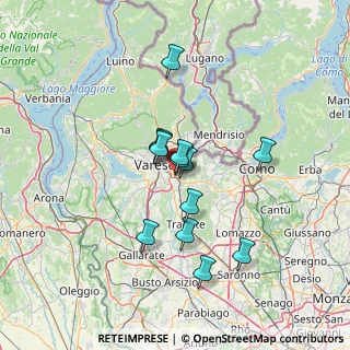 Mappa Via Gramsci, 21046 Malnate VA, Italia (10.55308)