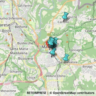 Mappa Via Gramsci, 21046 Malnate VA, Italia (0.74438)
