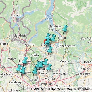 Mappa Presso NoiVoiLoro, 22036 Erba CO, Italia (16.39125)
