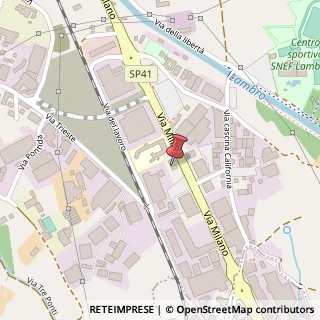 Mappa Via Milano, 19, 22036 Erba, Como (Lombardia)