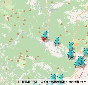 Mappa Via A. Fogazzaro, 36011 Arsiero VI, Italia (7.0985)