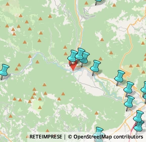 Mappa Via A. Fogazzaro, 36011 Arsiero VI, Italia (6.6905)