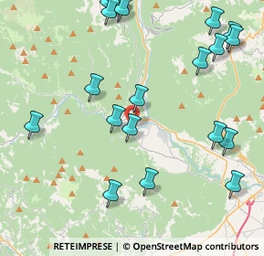Mappa Via A. Fogazzaro, 36011 Arsiero VI, Italia (5.136)