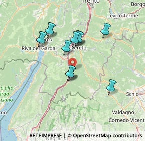Mappa Via Federico Vanga, 38061 Ala TN, Italia (12.01)