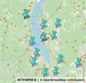 Mappa Via Madre Teresa di Calcutta, 28016 Orta San Giulio NO, Italia (4.15385)