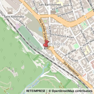 Mappa Via Regina Teodolinda, 57, 22100 Como, Como (Lombardia)