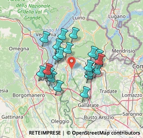 Mappa Via Giacomo Matteotti, 21024 Biandronno VA, Italia (10.631)