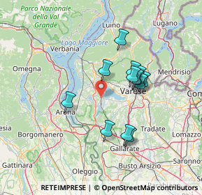 Mappa Via Giacomo Matteotti, 21024 Biandronno VA, Italia (11.67)