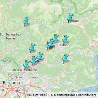 Mappa Largo Giuseppe Garibaldi, 24020 Fiorano Al Serio BG, Italia (6.41909)