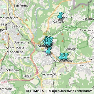 Mappa Via Giosuè Carducci, 21046 Malnate VA, Italia (0.73294)