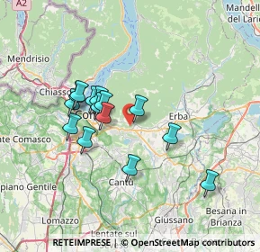 Mappa 22038 Tavernerio CO, Italia (5.835)