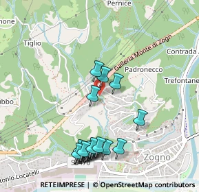 Mappa Via S. Sebastiano, 24019 Zogno BG, Italia (0.53684)