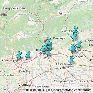 Mappa Via Marchi, 36060 Romano D'ezzelino VI, Italia (15.49733)