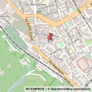 Mappa Via Aristide Calderini, 5, 22100 Como, Como (Lombardia)