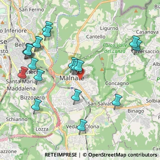 Mappa Via Timavo, 21046 Malnate VA, Italia (2.3435)