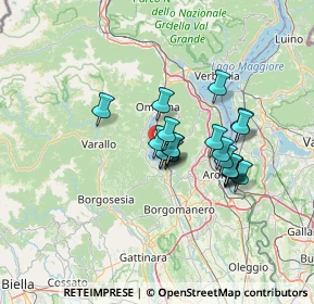 Mappa Via Bersani, 28016 Orta San Giulio NO, Italia (9.9745)