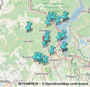 Mappa Via Bersani, 28016 Orta San Giulio NO, Italia (12.2055)