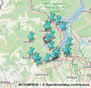 Mappa Via Bersani, 28016 Orta San Giulio NO, Italia (11.636)