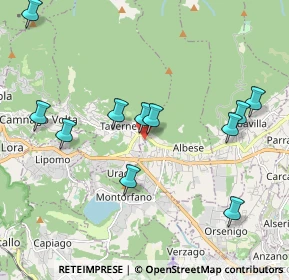 Mappa Via Fermi, 22038 Tavernerio CO, Italia (2.09273)