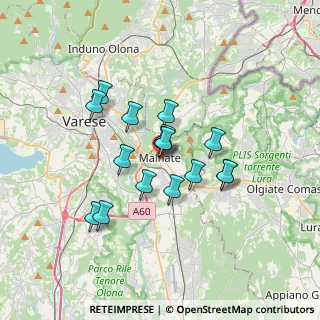 Mappa Piazza XXV Aprile, 21046 Malnate VA, Italia (2.68063)