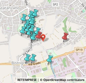 Mappa Stradella Verde, 34079 Staranzano GO, Italia (0.43333)