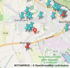 Mappa Stradella Verde, 34079 Staranzano GO, Italia (1.274)