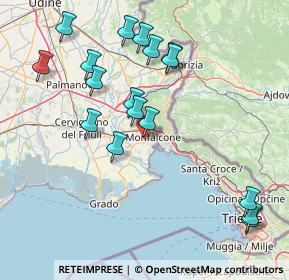 Mappa Stradella Verde, 34079 Staranzano GO, Italia (16.83471)